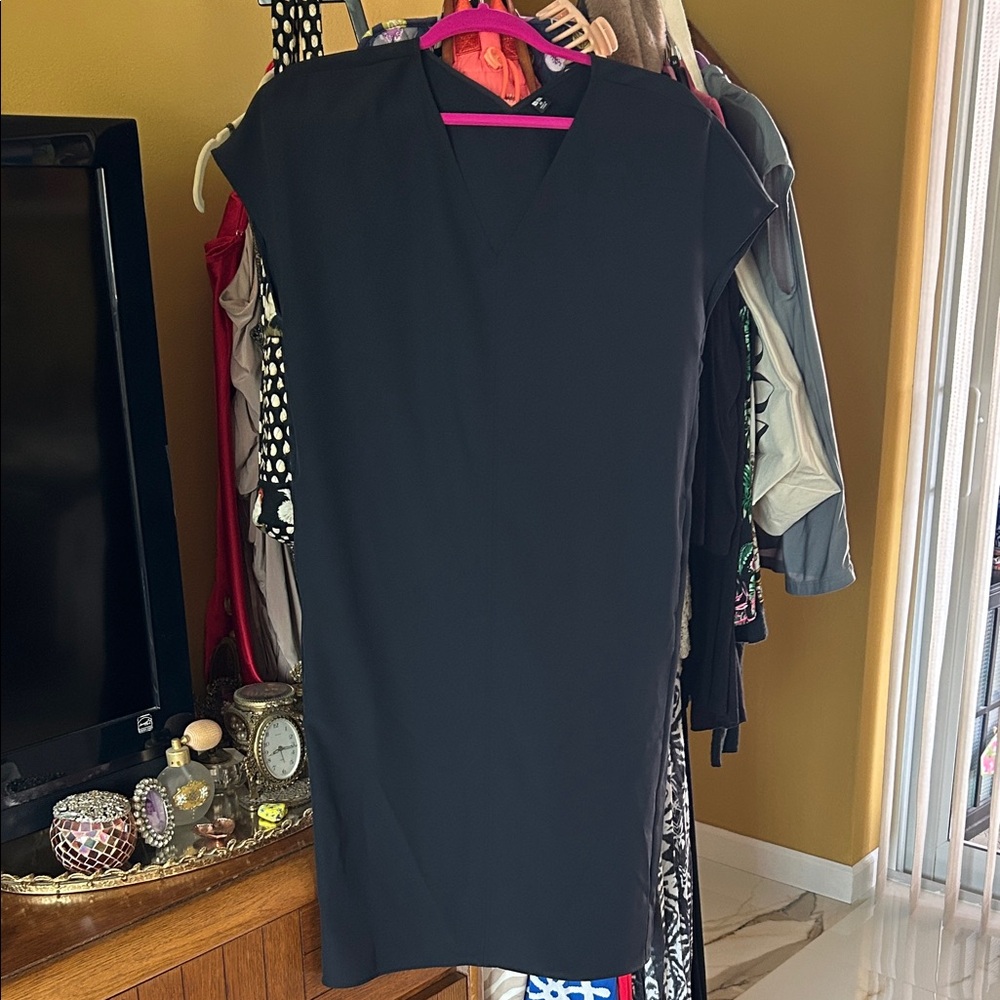 Uniqlo Black Sheath Dress